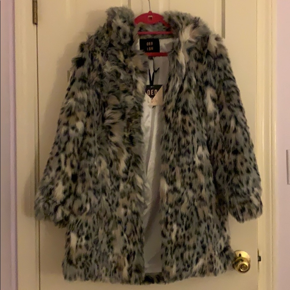 Faux fur coat GETTING RID OF SOON